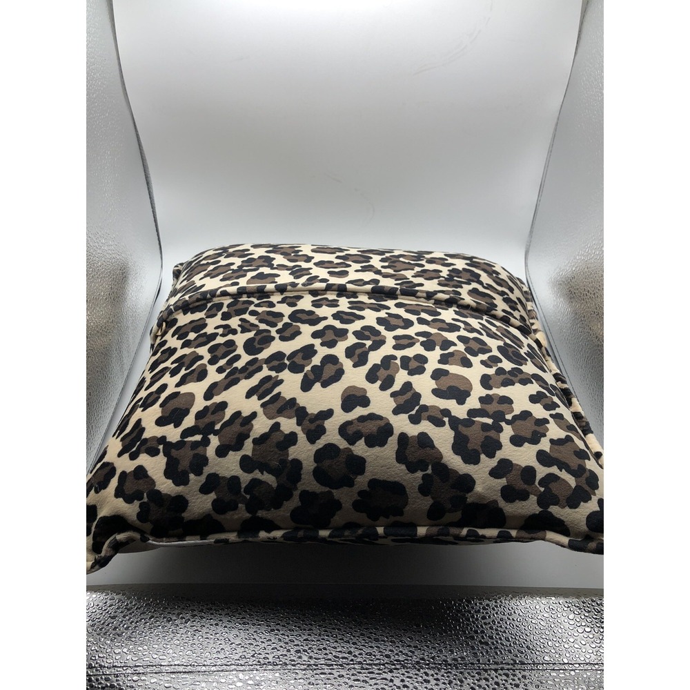 Message Pillow,  Cheeta Print Pillow 12x12 Vibration, massage, pillow